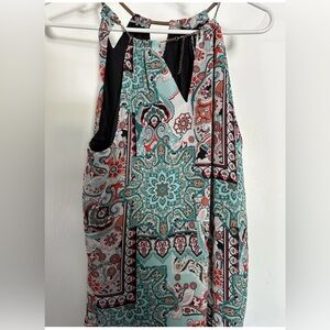 Women’s Turquoise Halter Top By & By M